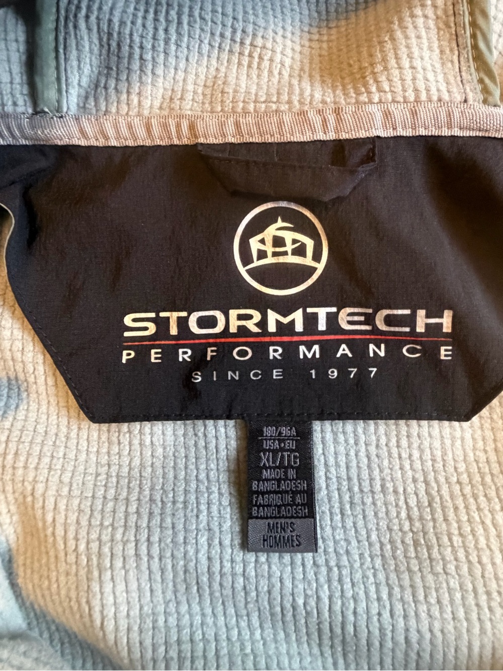 Stormtech Performance Jacket - Light Gray & Black